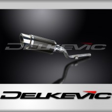 XT225 SEROW 1986-2007 / MINI 200mm (8 inch) ROUND CARBON FIBRE SILENCER