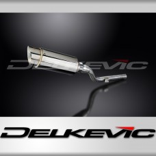 XT225 SEROW 1986-2007 / MINI 200mm (8 inch) ROUND SILENCER 304 STAINLESS STEEL