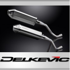 YAMAHA XT660X XT660R 2004-2016 320mm TRI STAINLESS BSAU SILENCER EXHAUST KIT