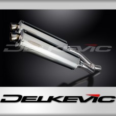 YAMAHA XT660Z TENERE 08-16 450mm OVAL STAINLESS BSAU SILENCER EXHAUST KIT