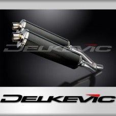 YAMAHA XT660Z TENERE 08-16 450mm OVAL CARBON BSAU SILENCER EXHAUST KIT