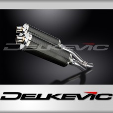 YAMAHA XT660Z TENERE 08-16 350mm OVAL CARBON BSAU SILENCER EXHAUST KIT