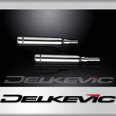 YAMAHA XV1700 ROAD STAR 04-07 410mm CUSTOM SILENCER EXHAUST KIT BULL NOSE  