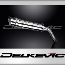 TRIUMPH TIGER 900 (885) 99-01 350mm ROUND STAINLESS BSAU SILENCER EXHAUST KIT