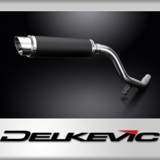 Triumph Tiger Explorer 1200 2012-21 350mm Round Carbon Exhaust Silencer Kit