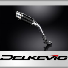 Triumph Tiger Sport 1050 2013-2020 200mm Round Carbon Exhaust Silencer Can Kit