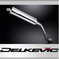 Triumph Tiger Sport 1050 2013-2020 450mm Oval Stainless Exhaust Silencer Can Kit