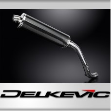 Triumph Tiger Sport 1050 2013-2020 450mm Oval Carbon Exhaust Silencer Can Kit