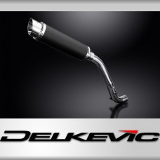 Triumph Tiger Sport 1050 2013-2020 350mm Round Carbon Exhaust Silencer Can Kit