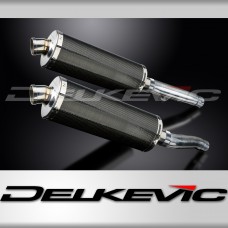 TRIUMPH TRIDENT 750 1994-1998 350mm CARBON BSAU SILENCER EXHAUST KIT
