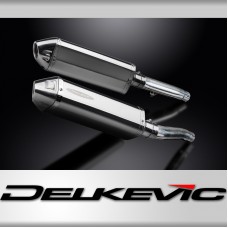 TRIUMPH TRIDENT 900 1994-1998 320mm TRI STAINLESS BSAU SILENCER EXHAUST KIT