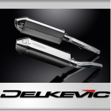 TRIUMPH TROPHY 1200 1991-1993 320mm TRI STAINLESS BSAU SILENCER EXHAUST KIT