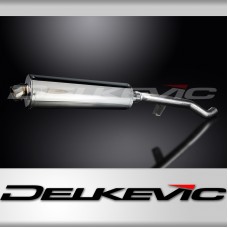 TRIUMPH TROPHY 1200 2012-2017 450mm OVAL STAINLESS BSAU SILENCER EXHAUST KIT