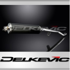 TRIUMPH TROPHY 1200 2012-2017 450mm OVAL CARBON BSAU SILENCER EXHAUST KIT