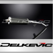 TRIUMPH TROPHY 1200 2012-2017 350mm OVAL CARBON BSAU SILENCER EXHAUST KIT