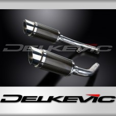 HONDA CBF1000 GT ABS 2006-2011 200mm ROUND CARBON  SILENCER EXHAUST KIT