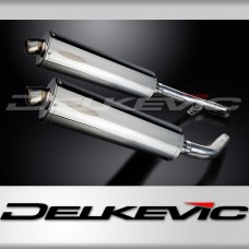 HONDA CBF1000 GT ABS 2006-2011 450mm OVAL STAINLESS BSAU SILENCER EXHAUST KIT