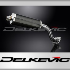 HONDA VFR750 1990-1993 HI LEVEL 350mm CARBON BSAU SILENCER EXHAUST KIT