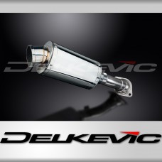 HONDA VFR750 1990-1993 225mm OVAL STAINLESS SILENCER EXHAUST KIT