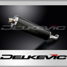 HONDA VFR750 1994-1997 450mm OVAL CARBON BSAU SILENCER EXHAUST KIT