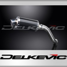 HONDA VFR750 1994-1997 HI LEVEL 225mm OVAL CARBON SILENCER EXHAUST KIT