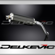 HONDA VFR750 1994-1997 HI LEVEL 350mm CARBON BSAU SILENCER EXHAUST KIT
