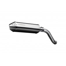 HONDA VFR750 1994-1997 HI LEVEL 320mm TRI STAINLESS BSAU SILENCER EXHAUST KIT