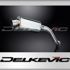 HONDA VFR750 1994-1997 HI LEVEL 225mm OVAL STAINLESS SILENCER EXHAUST KIT