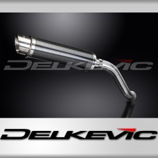 HONDA VFR750 1994-1997 350mm CARBON ROUND BSAU SILENCER EXHAUST KIT