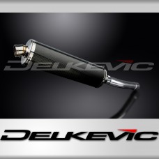 SUZUKI GSXR750 2000-2005 K1-K5 450mm OVAL CARBON BSAU SILENCER EXHAUST KIT