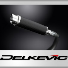 SUZUKI GSXR750 11-16 L1-L6 350mm CARBON ROUND BSAU SILENCER EXHAUST KIT