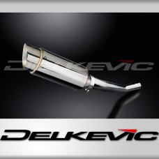 SUZUKI GSX750 1998-2002 200mm ROUND STAINLESS SILENCER EXHAUST KIT