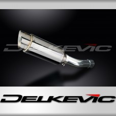 GSX1250F (TRAVELLER) 2010-2016 / MINI 200mm (8 inch) ROUND SILENCER 304 STAINLESS STEEL