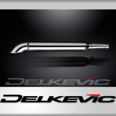 SUZUKI LS650 SAVAGE/S40 BOULEVARD 86-18 550mm CUSTOM SILENCER EXHAUST TURN OUT  