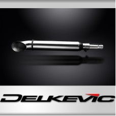 SUZUKI LS650 SAVAGE/S40 BOULEVARD 86-18 410mm CUSTOM SILENCER EXHAUST TURN OUT  