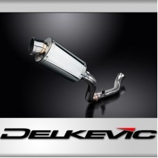 KTM 690 DUKE 2017-2018 DECAT 225mm OVAL STAINLESS SILENCER EXHAUST KIT