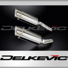 APRILIA RSV1000 R FACTORY 04-10 200mm ROUND STAINLESS SILENCER EXHAUST KIT