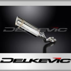 HONDA CB1000R-RA 2008-2017 DECAT 200mm ROUND STAINLESS SILENCER EXHAUST KIT