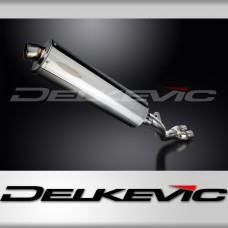 HONDA CB1000R-RA 2008-2017 DECAT 450mm OVAL STAINLESS BSAU SILENCER EXHAUST KIT