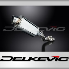 HONDA CB1000R-RA 2008-2017 DECAT 225mm OVAL STAINLESS SILENCER EXHAUST KIT
