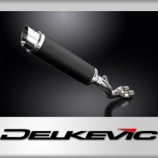 HONDA CB1000R/RA 2008-2017 350mm CARBON ROUND SILENCER BSAU SILENCER EXHAUST SYS