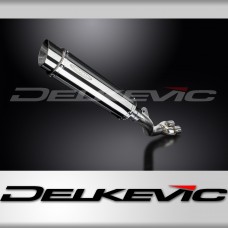 HONDA CB1000R-RA 2008-2017 DECAT 350mm ROUND STAINLESS BSAU SILENCER EXHAUST KIT