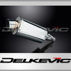 KYMCO SPRINT K-PIPE 13-17 225mm OVAL STAINLESS SILENCER EXHAUST KIT