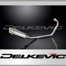 KYMCO CK1 2014-2015 FULL EXHAUST SYSTEM 200mm STAINLESS ROUND SILENCER