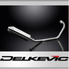 KYMCO CK1 2014-2015 FULL EXHAUST SYSTEM 320mm STAINLESS TRI SILENCER