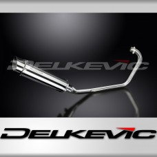 KYMCO CK1 2014-2015 FULL EXHAUST SYSTEM 350mm STAINLESS ROUND SILENCER