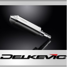 KYMCO XCITING 400i 2014-2017 320mm TRI STAINLESS BSAU SILENCER EXHAUST KIT