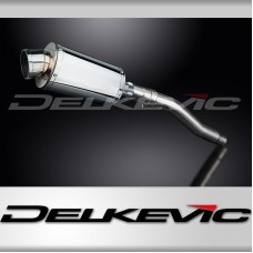 HONDA XRV750 AFRICA TWIN 93-03 225mm OVAL STAINLESS SILENCER EXHAUST KIT