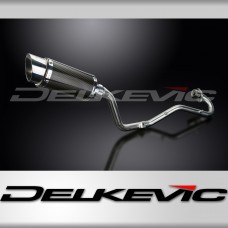 HONDA XR125L 2003-2010 FULL EXHAUST SYSTEM 200mm CARBON ROUND SILENCER