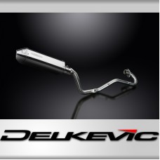 HONDA XR125L 2003-2010 FULL EXHAUST SYSTEM 320mm STAINLESS TRI BSAU SILENCER